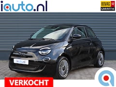 Fiat 500e - 42 kWh Icon 119pk LED/CarPlay/Ecc/Crc/Dab+/16"
