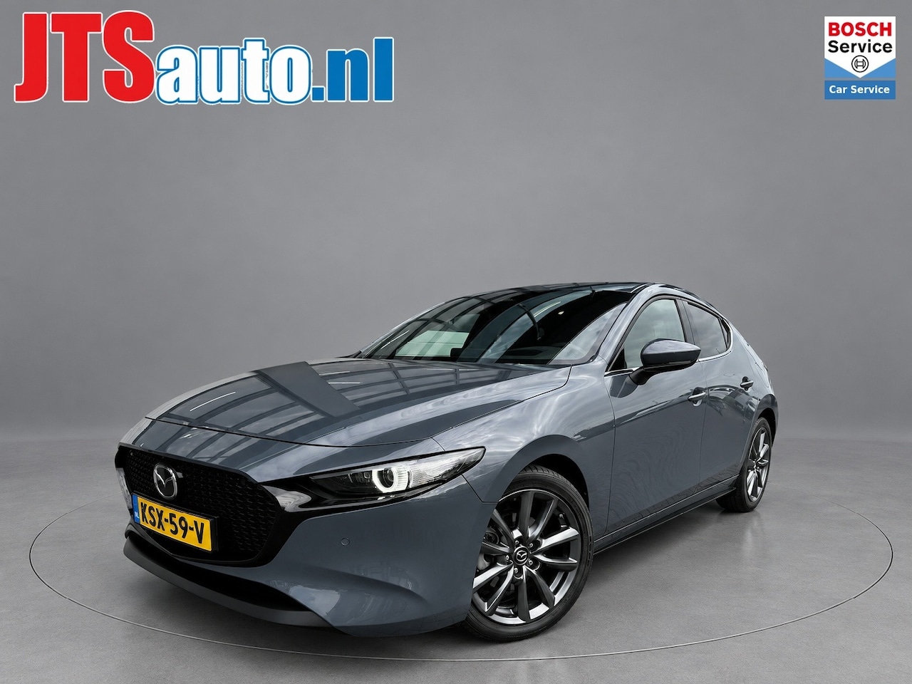 Mazda 3 - Hatchback 2.5 e-SkyActiv-G M Hybrid Exclusive-line HuD - AutoWereld.nl