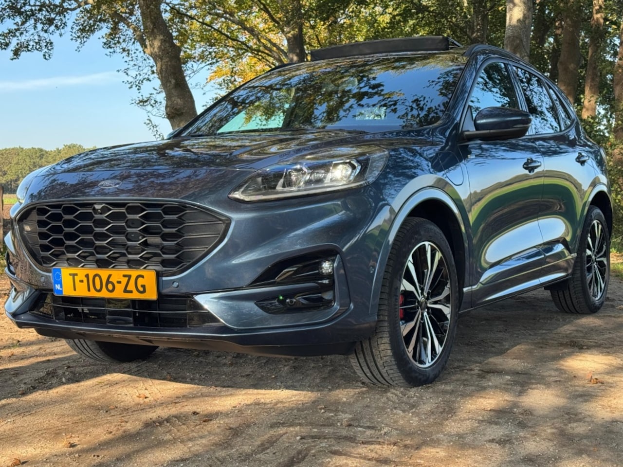 Ford Kuga - FORD Kuga 2.5 PHEV e-CVT 225pk ST-Line X | NL Auto | Trekhaak | Pano | B&O | Winterpakket - AutoWereld.nl