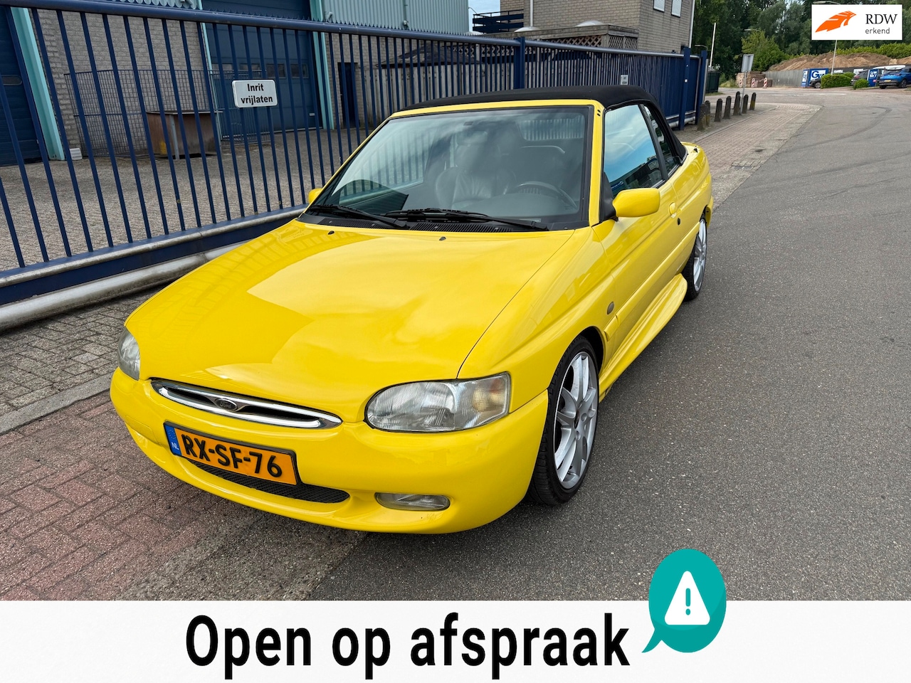 Ford Escort Cabrio - 1.8 XR3i *102.098 KM *AIRCO*ACTIEPRIJS!! - AutoWereld.nl