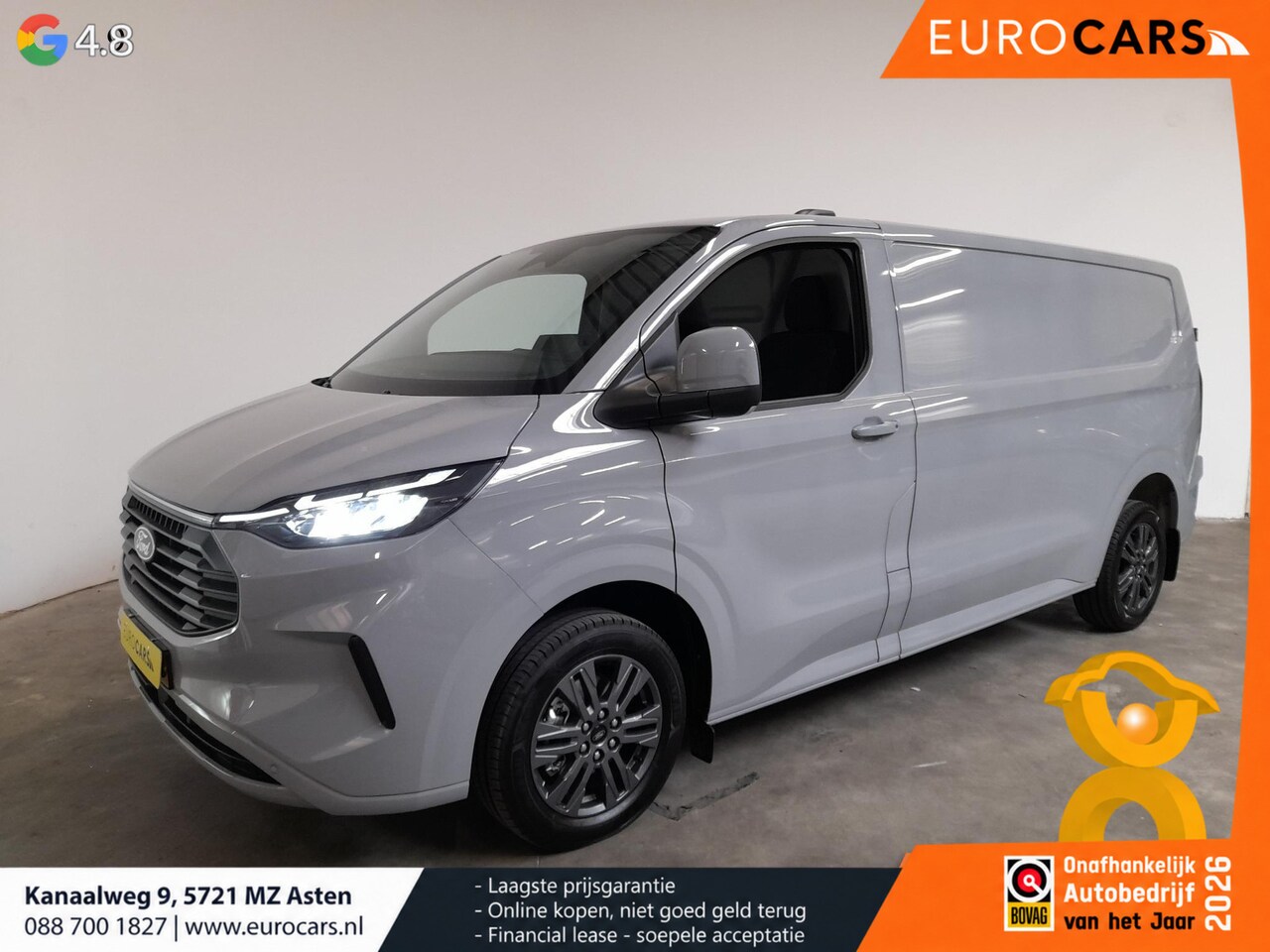 Ford Transit Custom - 320 2.0 TDCI L2H1 Limited Automaat Climate control Parkeercamera Navigatie Cruise control - AutoWereld.nl