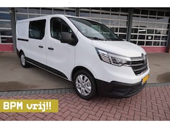 Renault Trafic - 2.0 Blue dCi 130PK T29 L2H1 Dubbelcabine Nr. V017 | Airco | Apple CP/Android auto | trekha