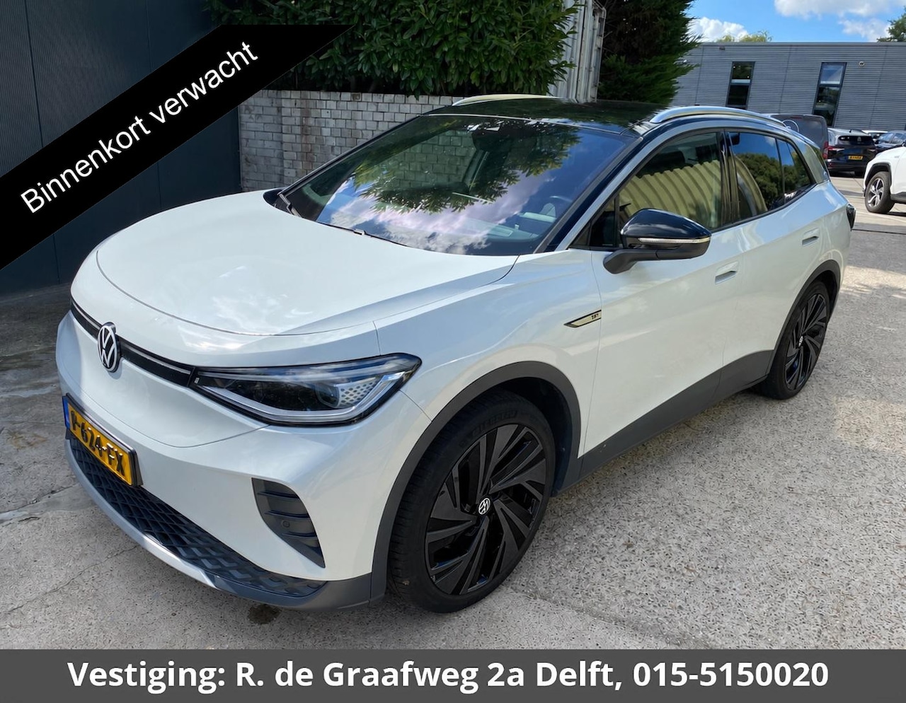 Volkswagen ID.4 - Two-Tone First Max 77 kWh | Apple Carplay & AndroidAUTO | Dodehoek Detectie | 1e eigenaar - AutoWereld.nl