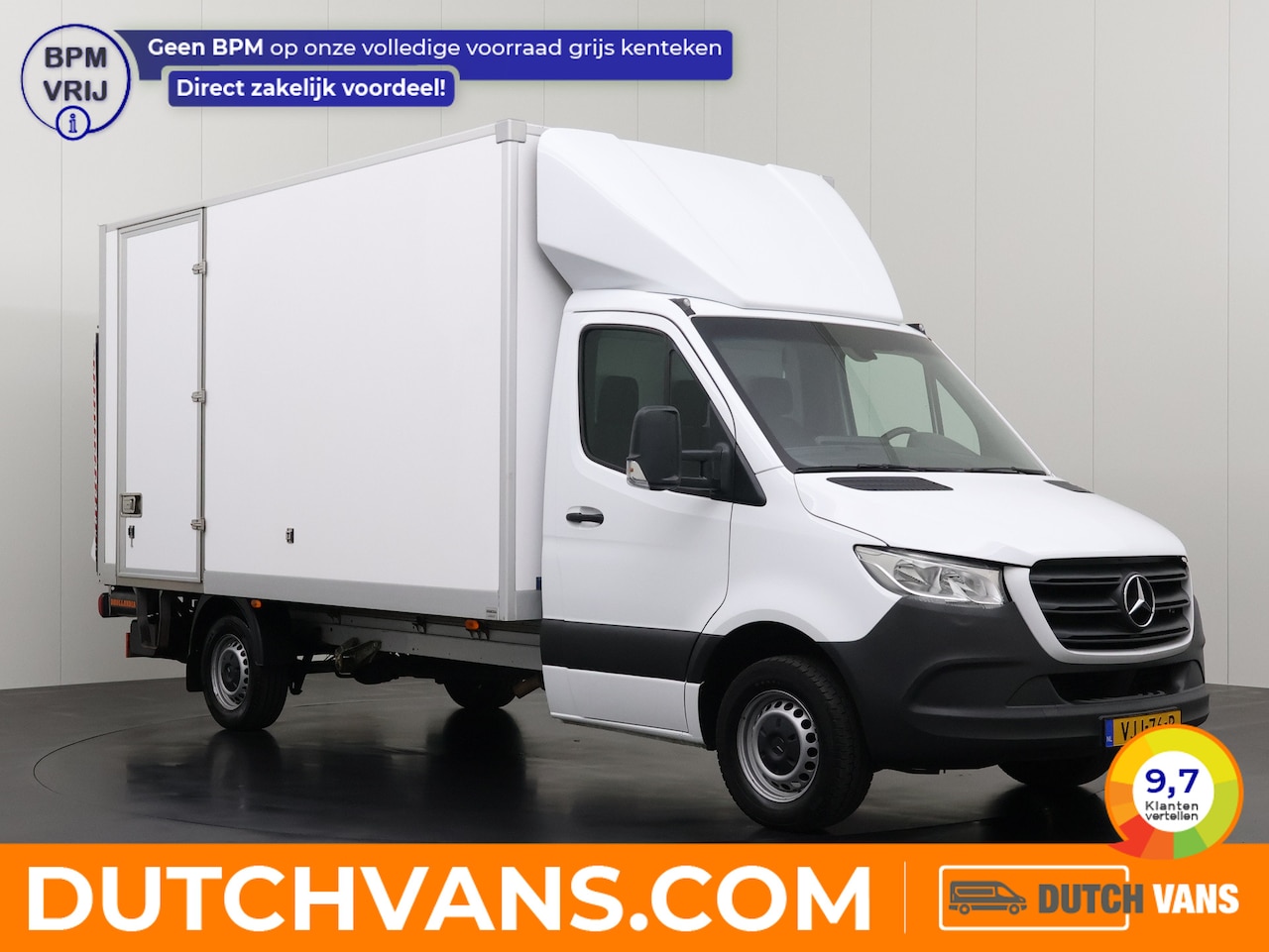 Mercedes-Benz Sprinter - 314CDI Automaat Bakwagen+Laadklep | Dakspoiler | Navigatie | Multimedia | Camera | Airco | - AutoWereld.nl