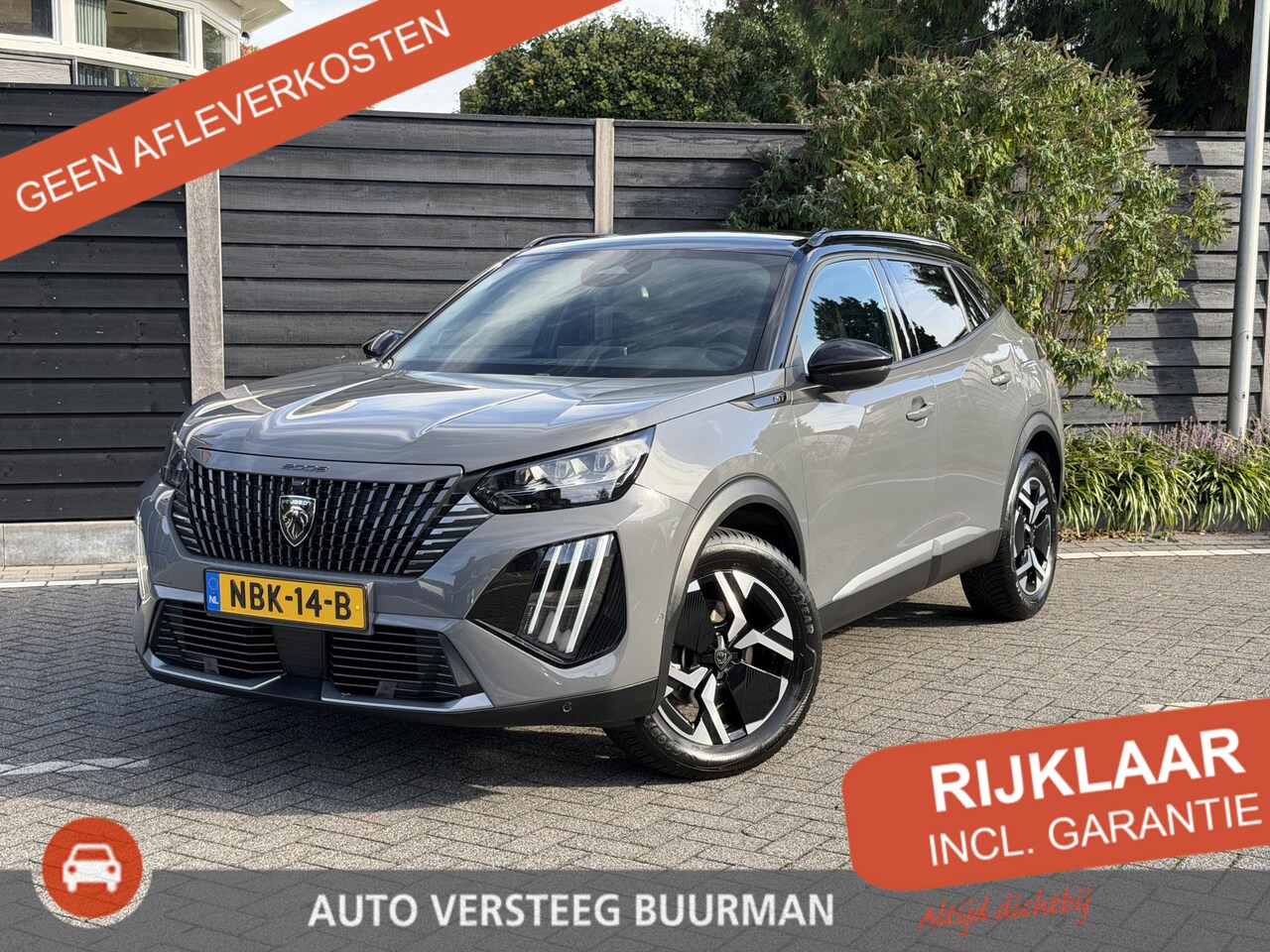 Peugeot 2008 - GT 1.2 Hybrid 145PK e-DCS6 Automaat Navigatie, Rondomzichtcamera, Keyless, Adaptieve Cruis - AutoWereld.nl