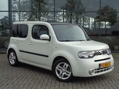 Nissan Cube - 1.6 Zen Automaat NL Auto 1e eig. Panoramadak Climate Camera Cruise Keyless Navi LMV