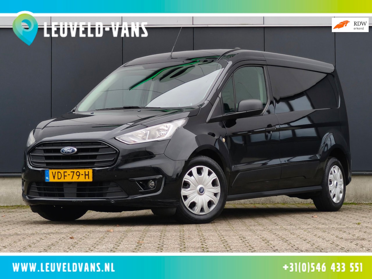 Ford Transit Connect - 1.5 AUT L2 CARPLAY CRUISE AIRCO MARGE TREKHAAK - AutoWereld.nl