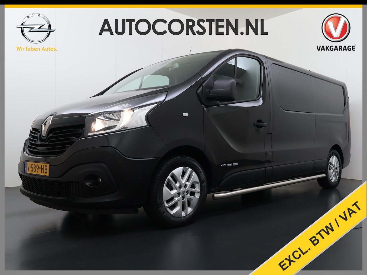 Renault Trafic - 1.6DCi T29 L2H1 6-Persoons Dubbele Cabine Euro 6 Camera Navi Ecc Cruise Control DC Comfort - AutoWereld.nl