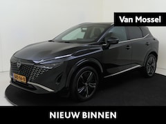 Nissan Qashqai - 1.3 MHEV Tekna Trekhaak | Voorruit/Stoel/stuurverwarming | Leder | Navigatie | Panoramadak