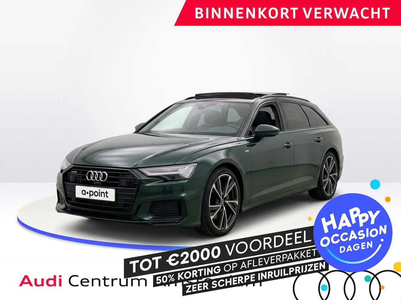 Audi A6 Avant - 50 TFSI e quattro S edition 299 pk S-Tronic | Navigatie | Panoramadak | Trekhaak (wegklapb - AutoWereld.nl