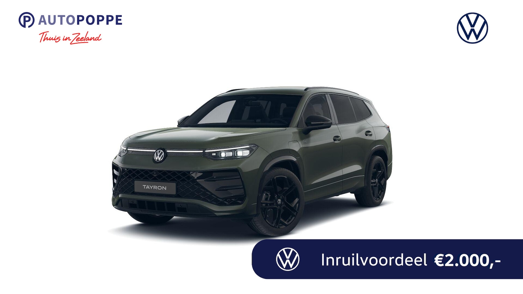 Volkswagen Tayron - R-Line Edition 1.5 eHybrid 150 kW / 204 PK SUV 6 v - AutoWereld.nl