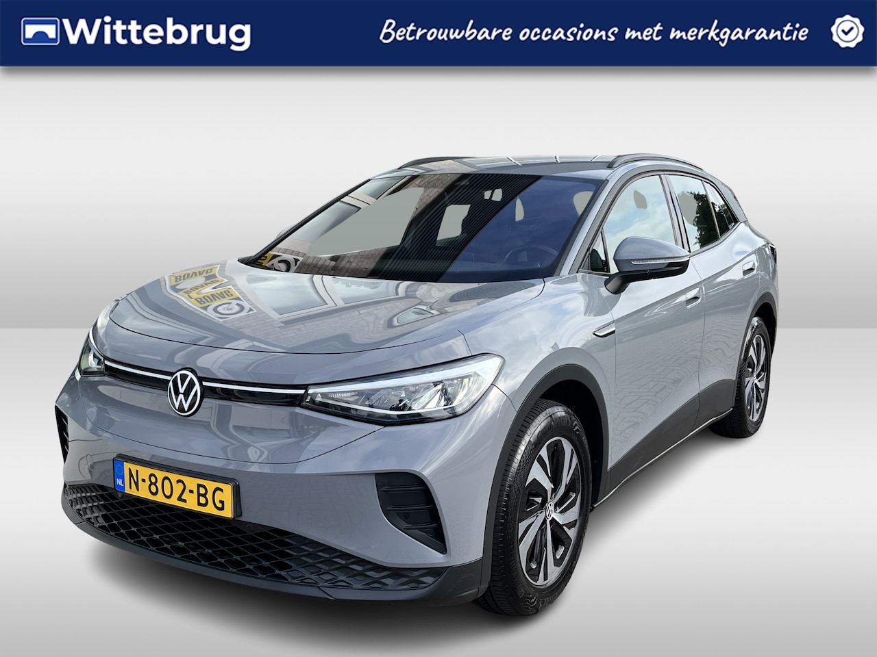 Volkswagen ID.4 - 52 kWh City / SOH 88%/ AUTOMAAT/ APP-CONNECT/ PARK.SENSOREN V+A/ ACC/ STOELVERWARM./ KEYLE - AutoWereld.nl