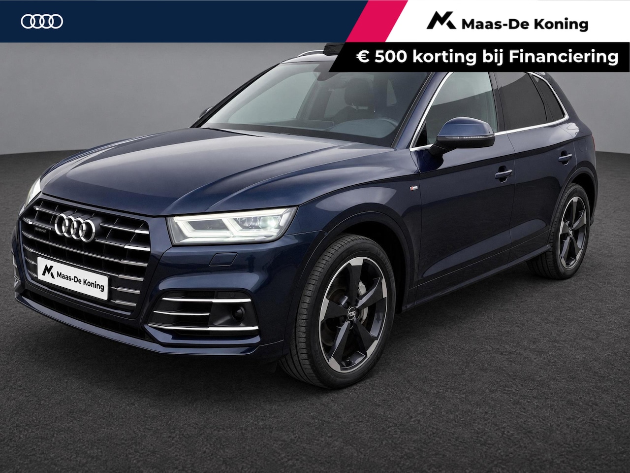 Audi Q5 - 55 TFSIe 270kW/367PK quattro S Line Competition · Luchtvering · Panoramadak · Leder · Came - AutoWereld.nl