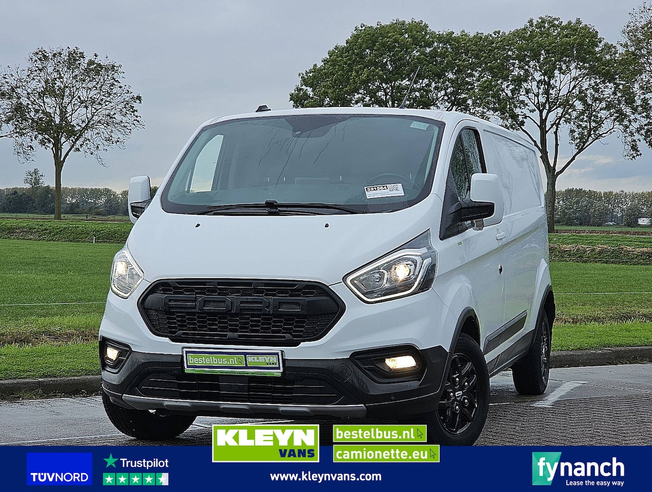 Ford Transit Custom - 2.0 L2 TRAIL NAP Euro6 3-ZIts/Leer Lm-Velgen Raptor-Grille Trekhaak Onderhoudshistorie! - AutoWereld.nl