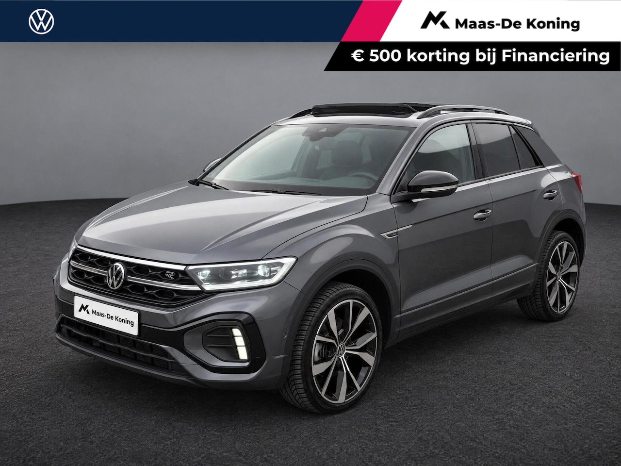Volkswagen T-Roc - 1.5TSI/150PK R-Line Black Style · Panoramadak · Apple/Android Car Play · Navigatie · Camer - AutoWereld.nl