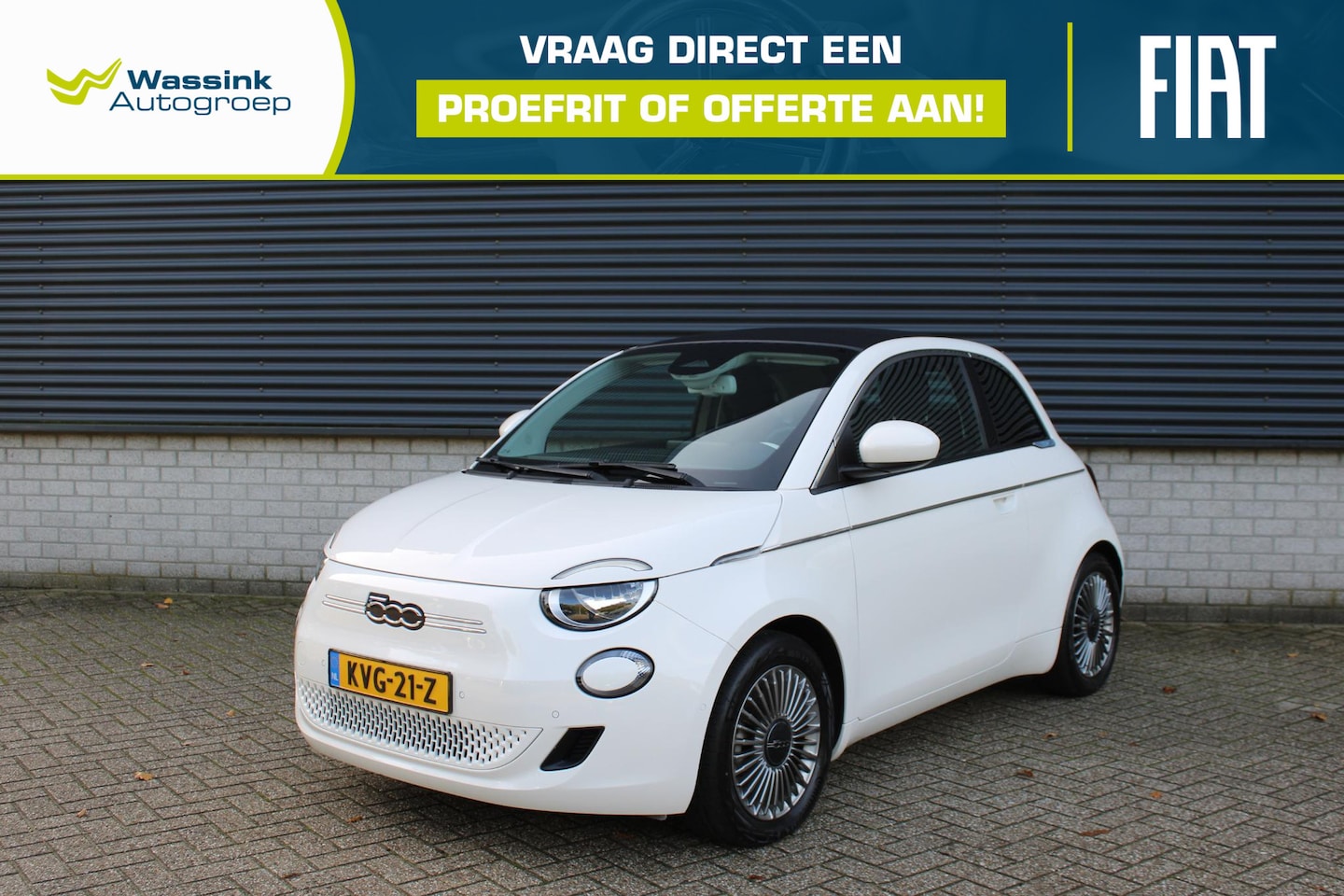 Fiat 500 C - La Prima 42 kWh SOH 96% - AutoWereld.nl