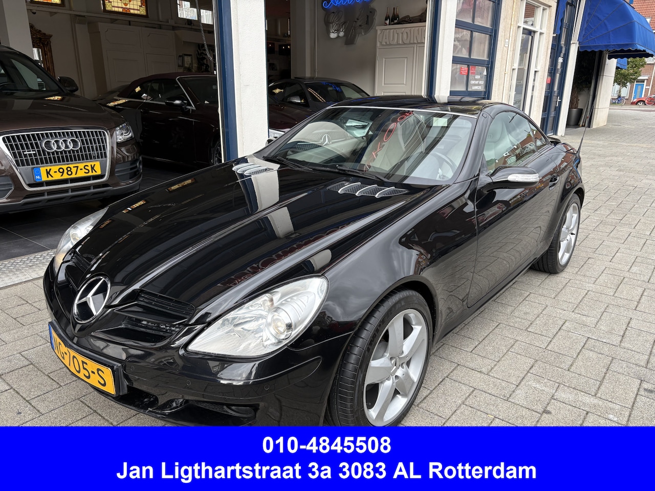 Mercedes-Benz SLK-klasse - 200 K. LEDER/CLIMA/ST.VERW./AIRSCARF - AutoWereld.nl