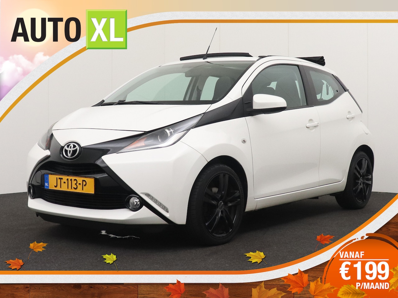 Toyota Aygo - 1.0 VVT-i x-wave Cabrio Cruise Camera LMV 16" - AutoWereld.nl