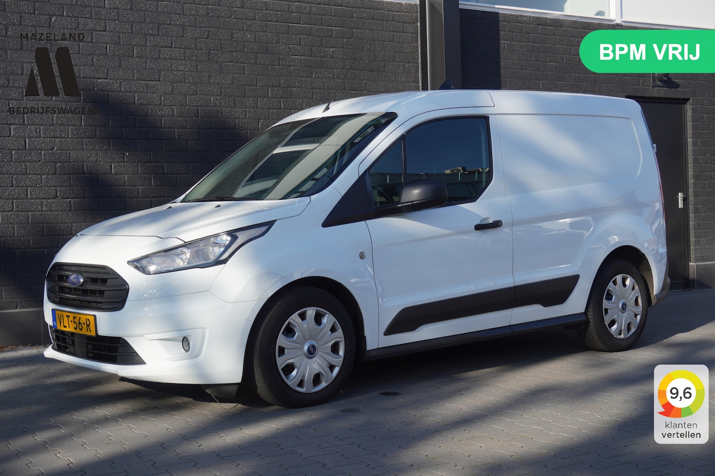 Ford Transit Connect - 1.5 EcoBlue 100PK Automaat EURO 6 - Airco - Navi - Camera - € 13.950,- Excl. - AutoWereld.nl
