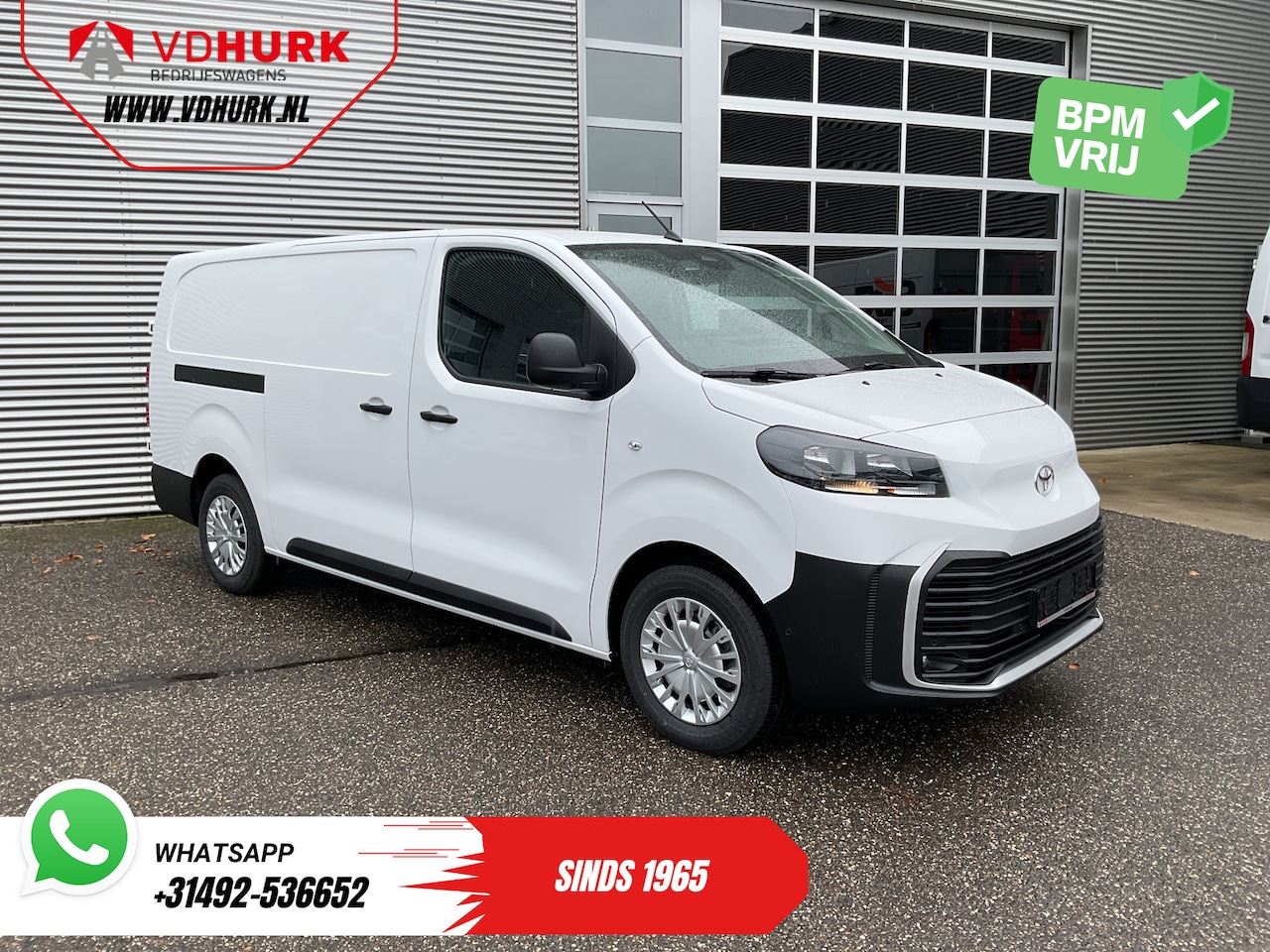 Toyota ProAce Electric Worker - e-ProAce L3 75 kWh 350 km WLTP Carplay/ Snellader/ Standkachel/ Cruise/ Airco/ Camera/ PDC - AutoWereld.nl