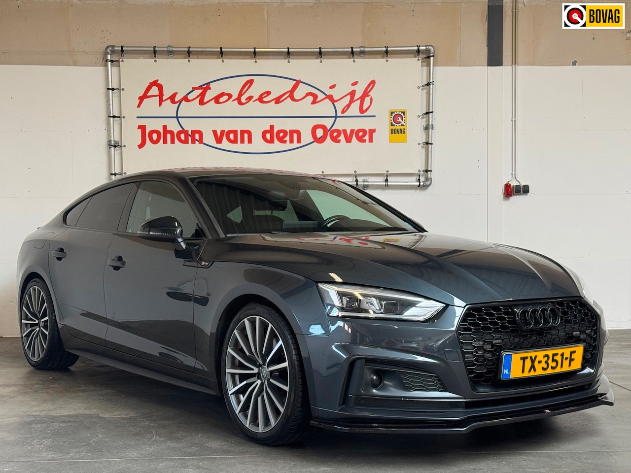 Audi A5 Sportback - 2.0 TFSI MHEV|S-line|Adaptive Cruise|Sportuitlaat|Maxton| - AutoWereld.nl