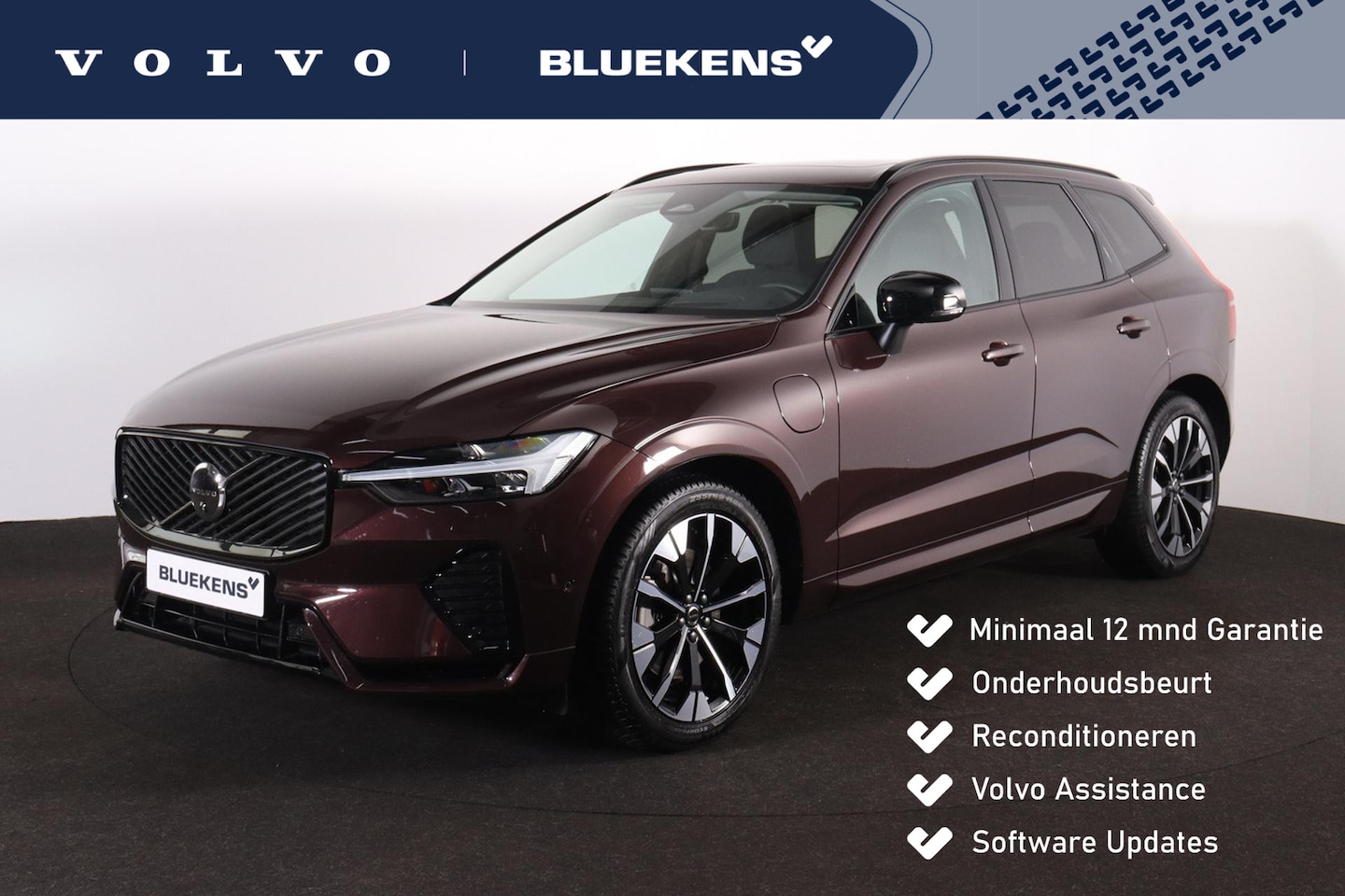 Volvo XC60 - T6 Recharge AWD Ultra Dark - Luchtvering - Panorama/schuifdak - IntelliSafe Assist & Surro - AutoWereld.nl