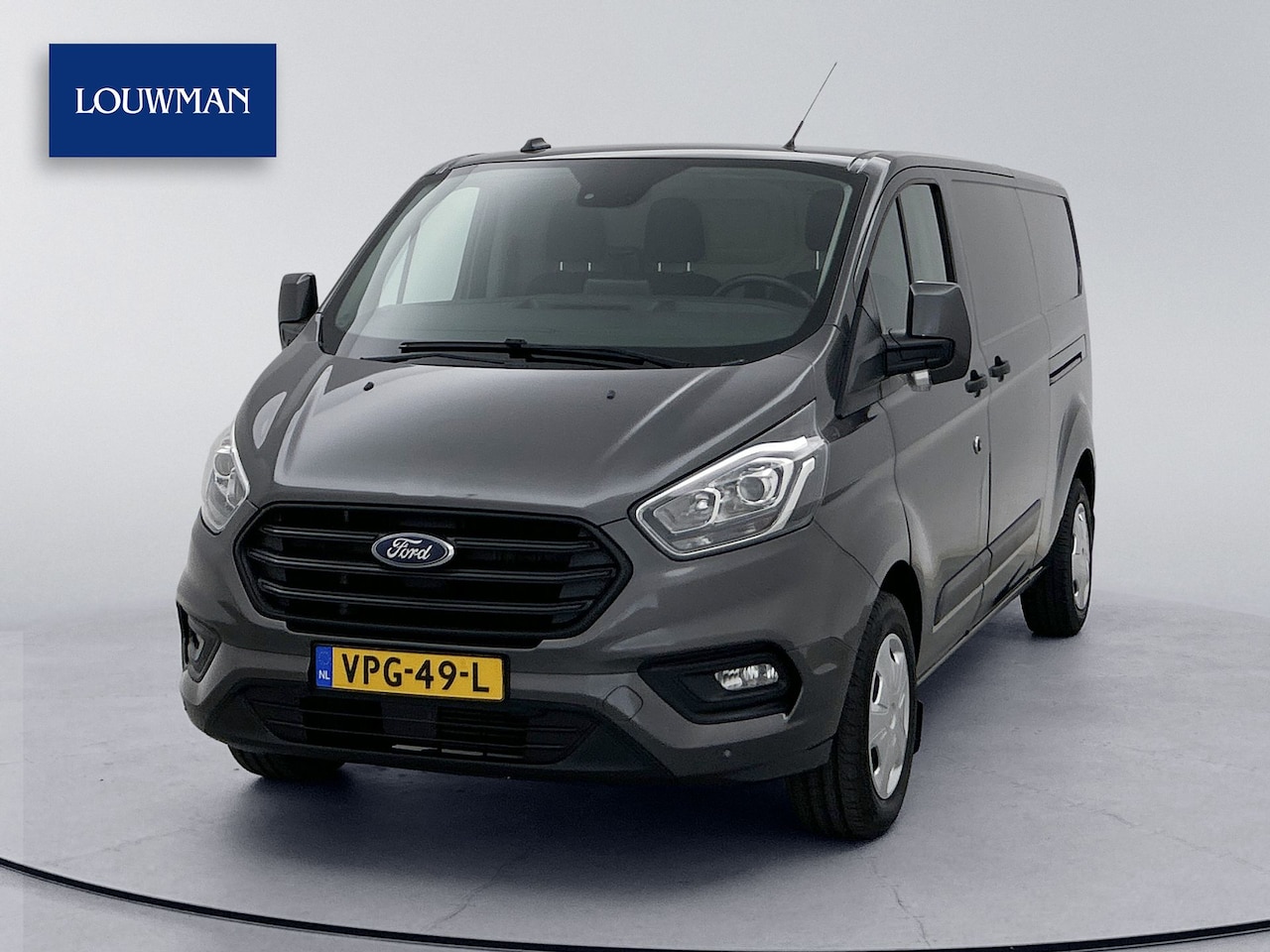 Ford Transit Custom - 320 2.0 TDCI L2H1 130pk 2x schuifdeur Sync Magnetic grey Trekhaak Camera - AutoWereld.nl