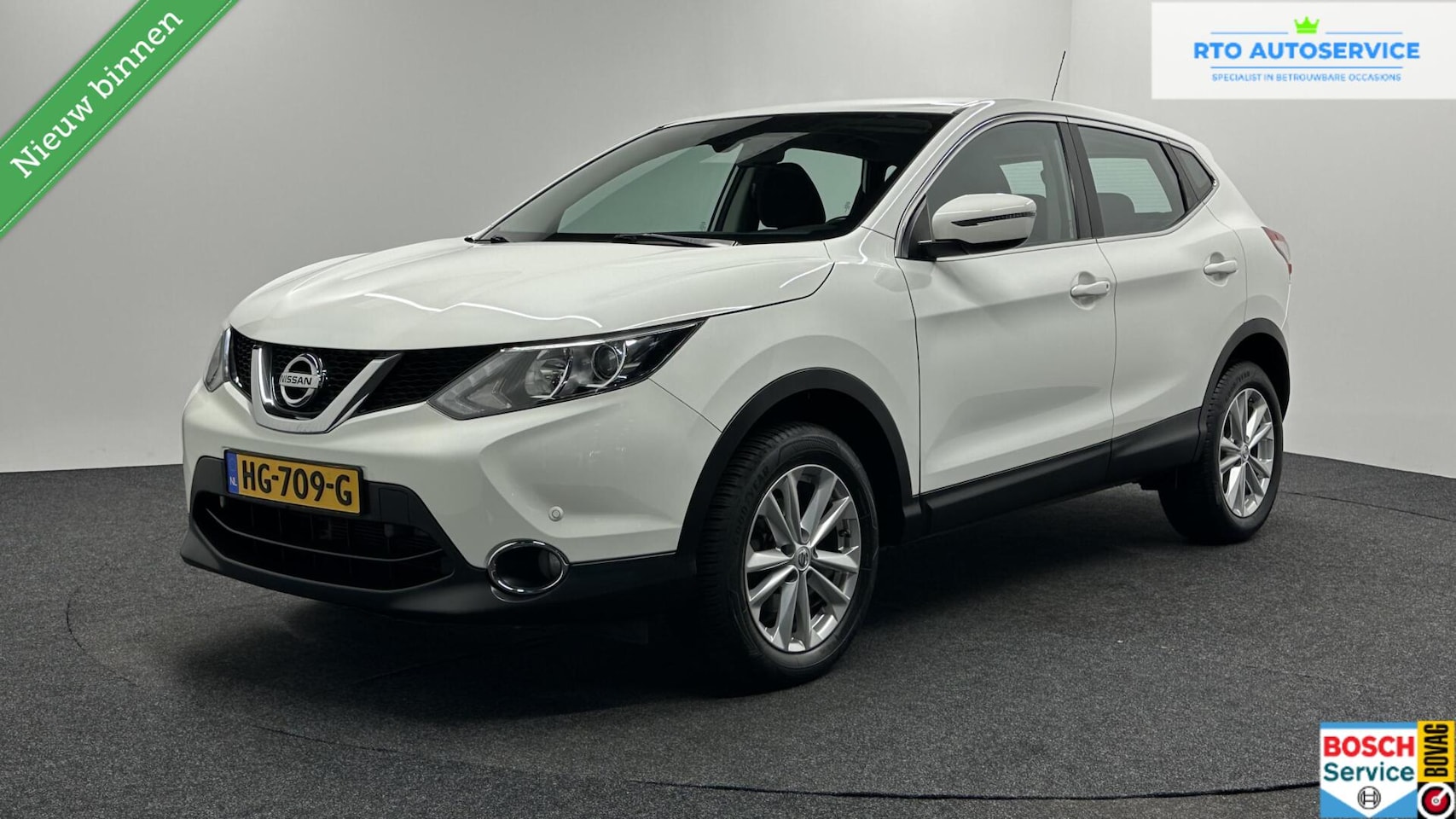 Nissan Qashqai - 1.2 Acenta TREKHAAK ECC LM CRUISE 104000KM. - AutoWereld.nl