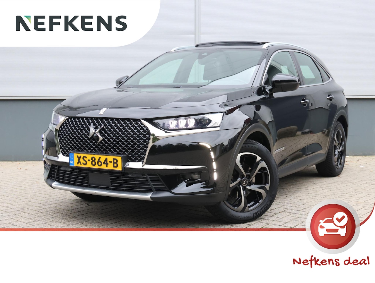 DS 7 Crossback - 1.6 225pk Executive | Schuifdak | Trekhaak | Lederen bekleding | Navigatie | Camera - AutoWereld.nl