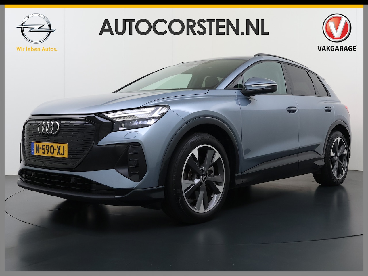 Audi Q4 e-tron - SOH 92% 300PK Quattro Launch Edition Advanced Plus 82kWh Warmtepomp Adap.Cruise Trekhaak H - AutoWereld.nl