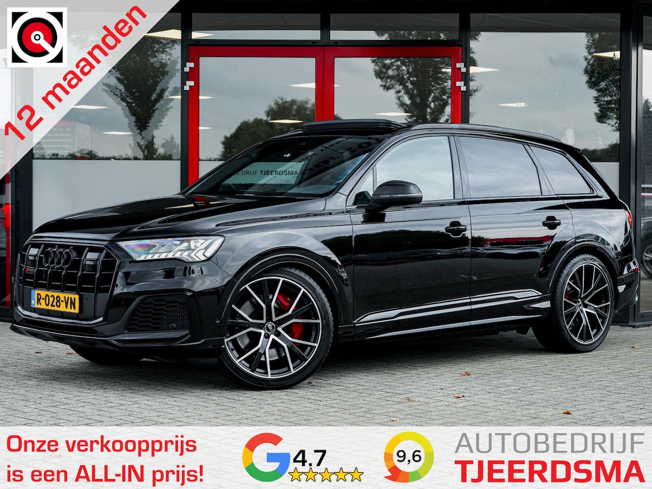Audi Q7 SQ7 - 4.0 TFSI quattro | Luchtvering | 7pers. | Virtual Cockpit | Valcona Leder | 22'' Lichtmeta - AutoWereld.nl