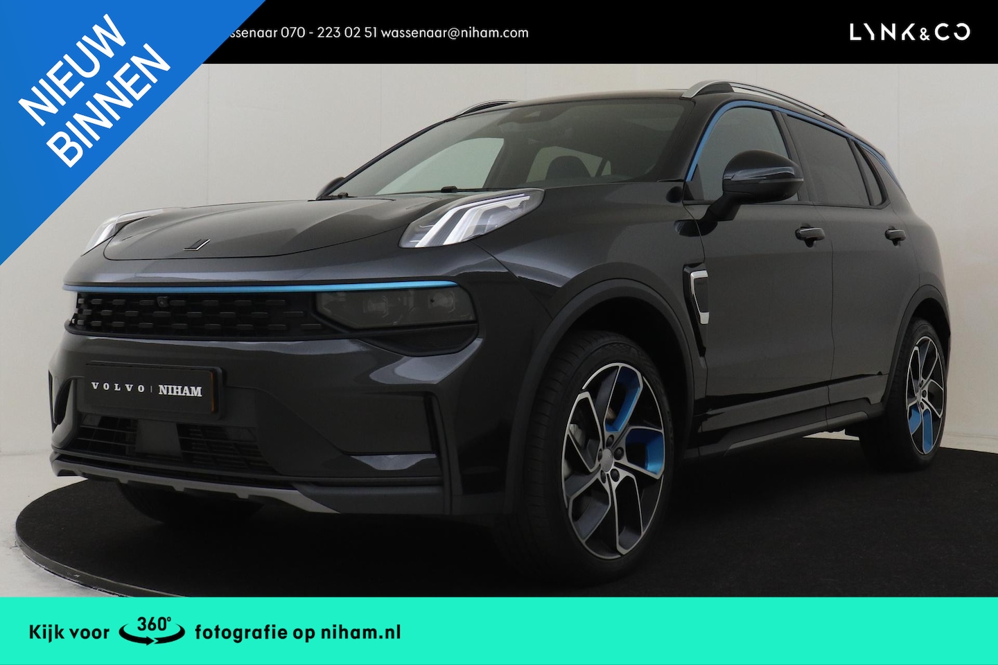 Lynk & Co 01 - 1.5 PHEV -PANO.DAK|ELEK.STOEL|HARMAN.INFINITY|360°CAM|CARPLAY|TREKHAAK|20" - AutoWereld.nl