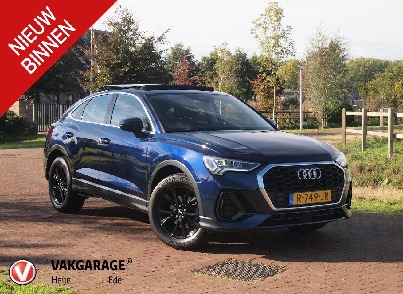 Audi Q3 Sportback - 35 TFSI Advanced Edition | Panoramadak | Sfeer verlichting | Electrische Stoelen | Leer | - AutoWereld.nl