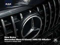 Mercedes-Benz E-klasse - AMG 53 4Matic+ , 4W-best., tr.haak, PARKTRONIC, ACC, memory, 360 camera, keyless, privacy