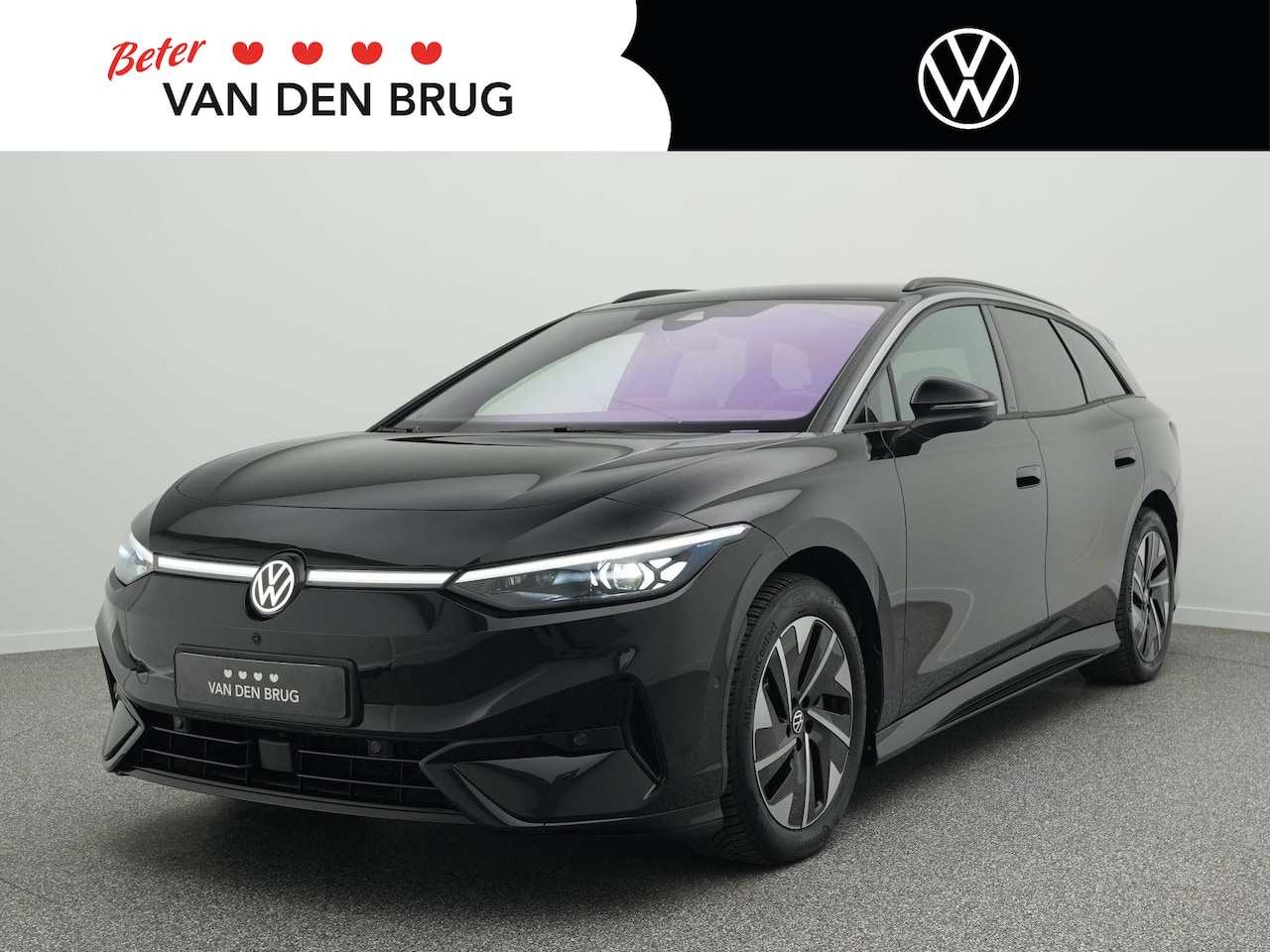 Volkswagen ID.7 Tourer - Pro Business 77 kWh 286 pk | LED Matrix | SOH 97% | Warmtepomp | Trekhaak | 360 Area view - AutoWereld.nl