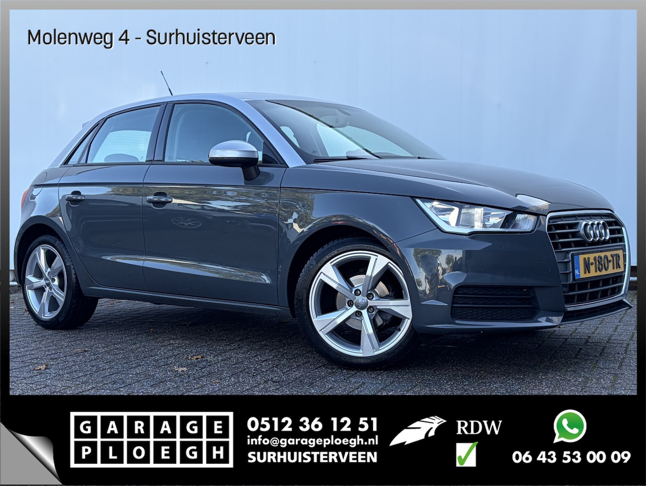Audi A1 Sportback - 1.0 TFSI Cruise PDC Two-Tone Nav/Cruise Led Pdc Bluetooth Uitstraling! - AutoWereld.nl