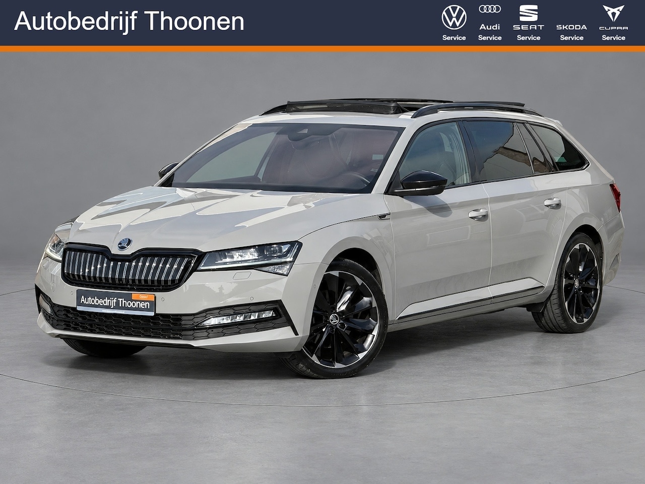 Skoda Superb Combi - 1.4 TSI iV Sportline Business | trekhaak | Pano | Keyless - AutoWereld.nl