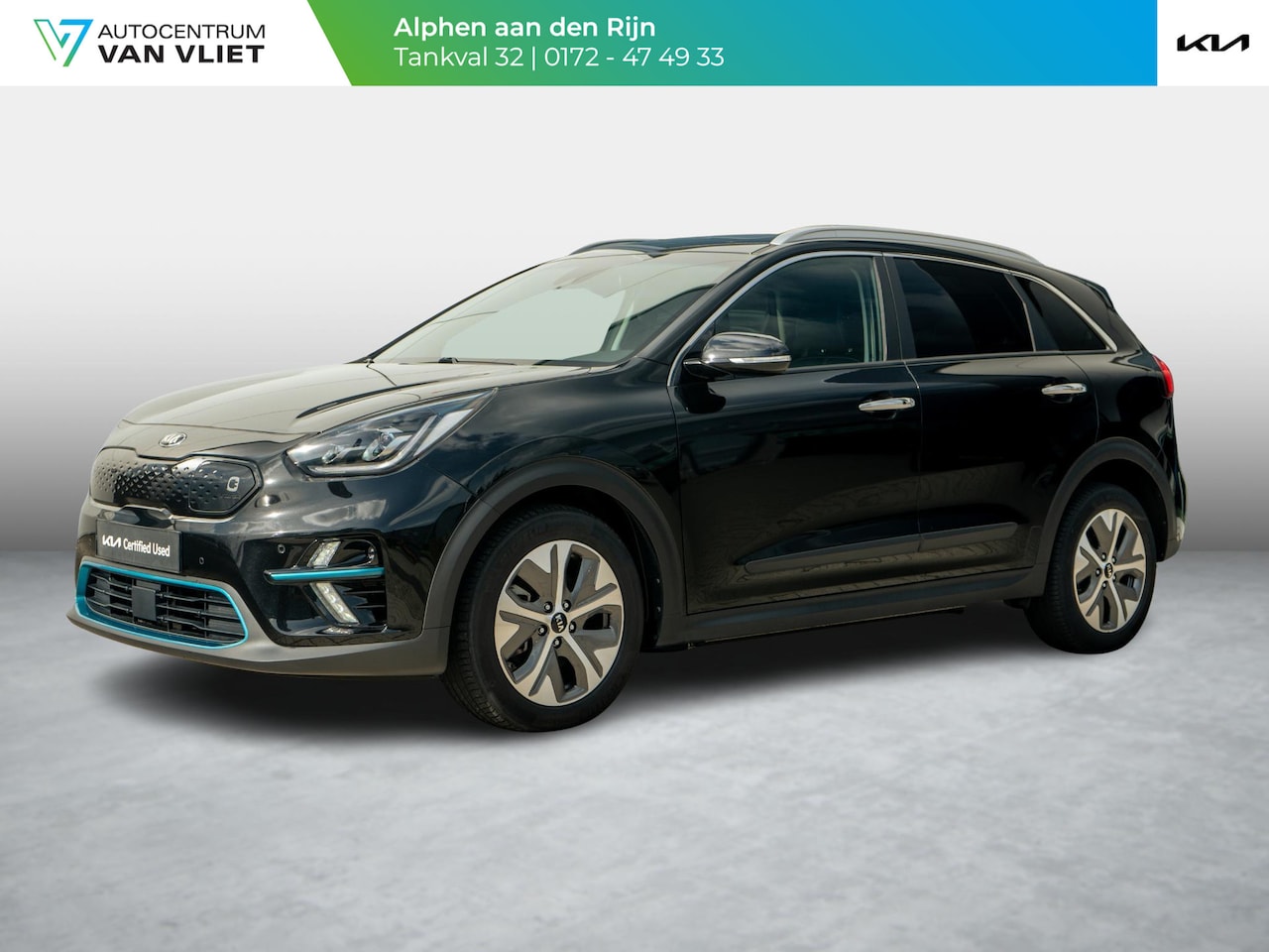 Kia e-Niro - DynamicPlusLine 64 kWh SOH 98,7 % |Stoel en stuurverwarming | Schuif/-kanteldak | Achterui - AutoWereld.nl
