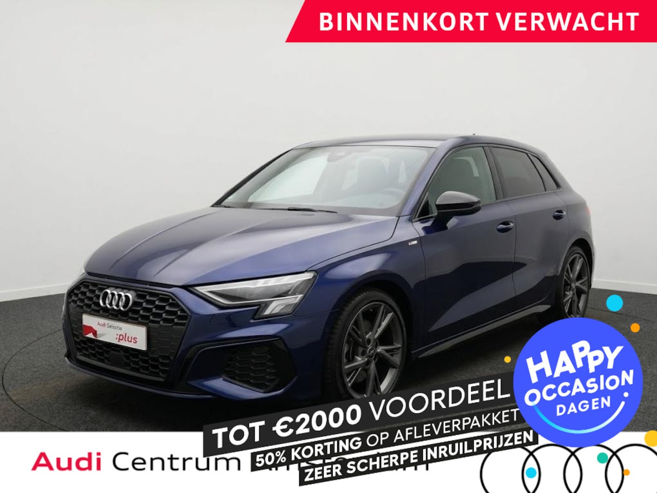 Audi A3 Sportback - 35 TFSI S edition 150pk | Apple Carplay/Android Auto | Cruise control adaptief | Full-LED - AutoWereld.nl