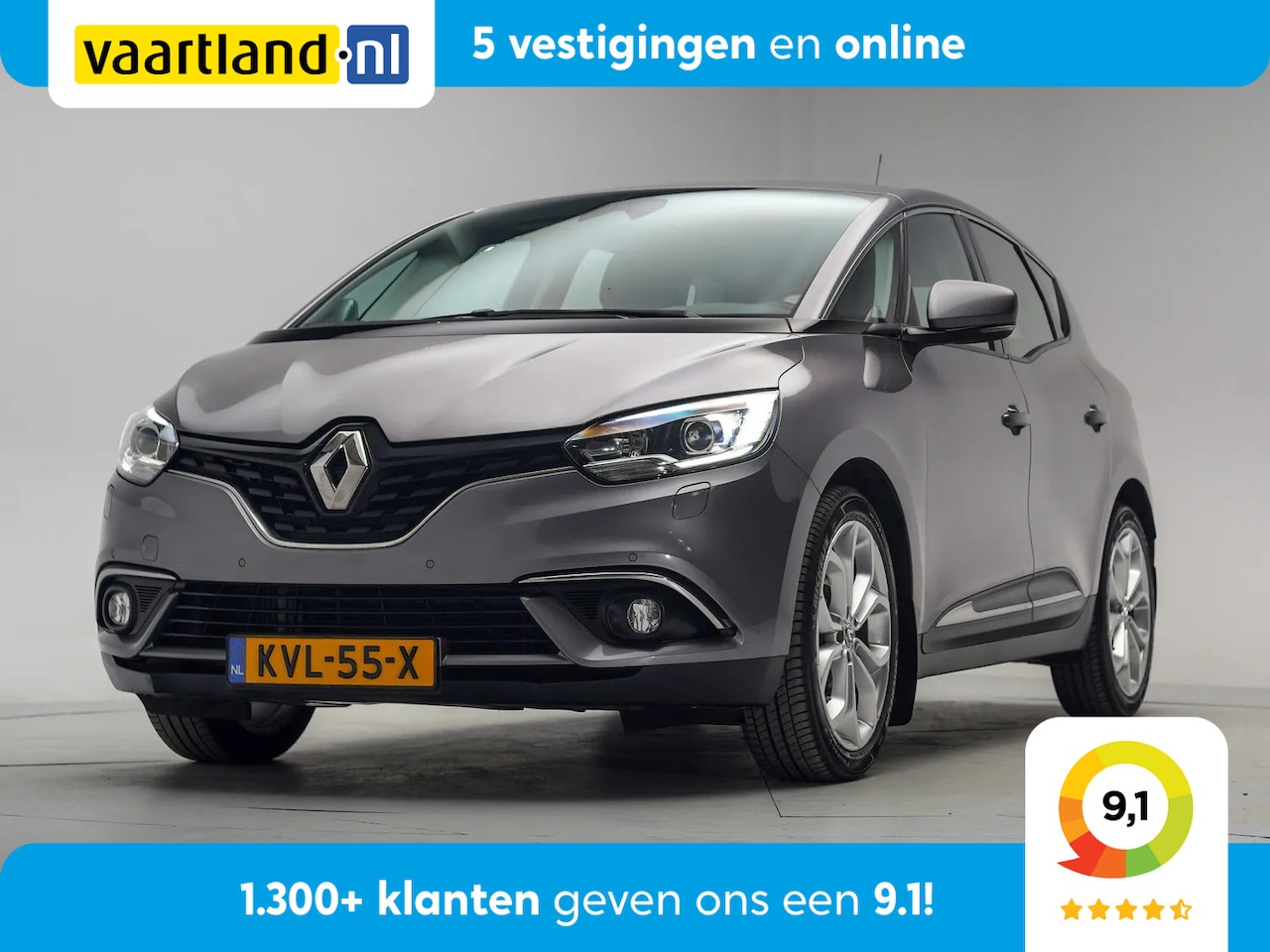 Renault Scénic - 1.2 TCe Intens [ Navi Trekhaak Apple/Android ] - AutoWereld.nl