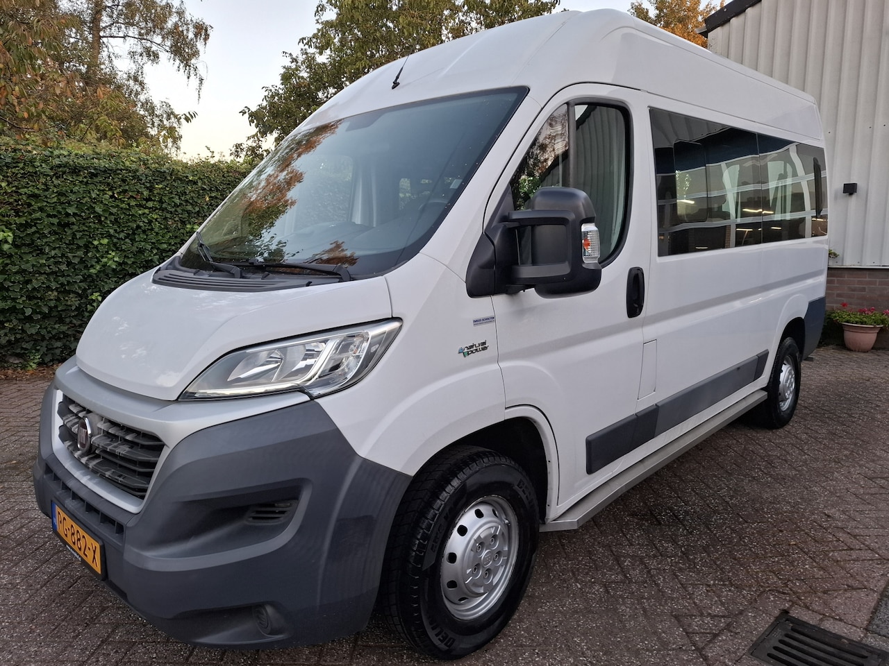 Fiat Ducato Combinato - 3.0 L2H2 9995.- INCL BTW 9-PERSOONS AARDGAS 135PK - AutoWereld.nl