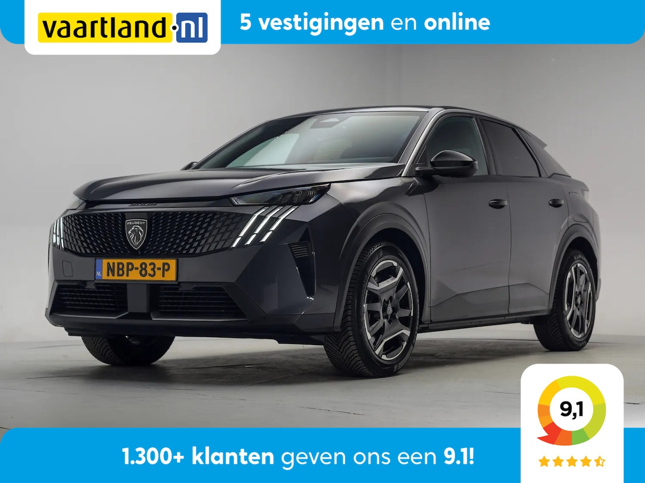 Peugeot e-3008 - Allure 73 kWh [ Leder Warmtepomp Apple/Android ] - AutoWereld.nl