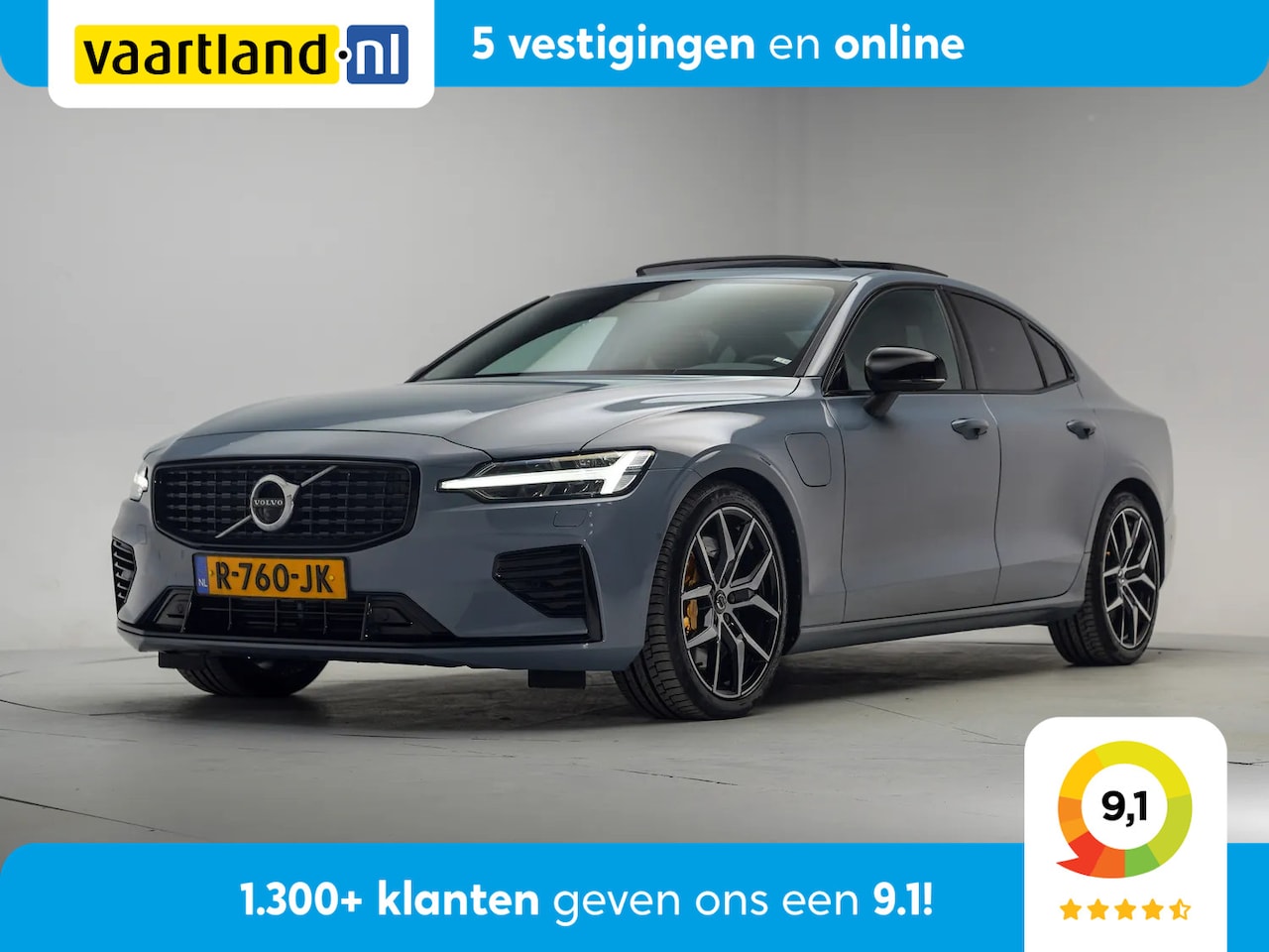 Volvo S60 - 2.0 Recharge T8 AWD 456pk Polestar Engineered [ Panorama Harman/Kardon Head-up ] - AutoWereld.nl