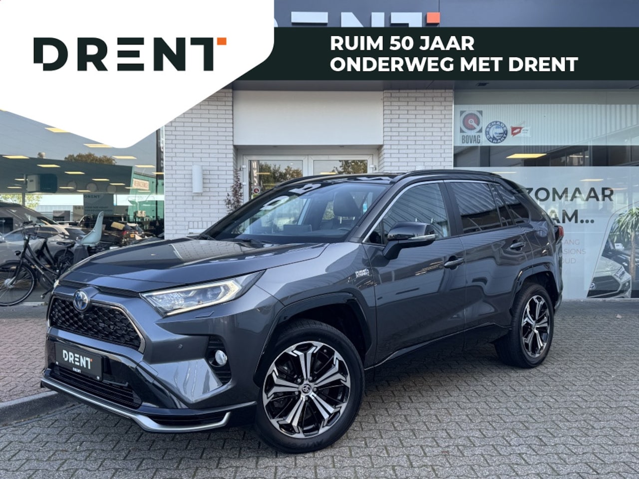 Toyota RAV4 - 2.5 Plug-in Hybrid Bi-Tone Plus | JBL | HUD | Leder | 360 Cam | Navi | - AutoWereld.nl