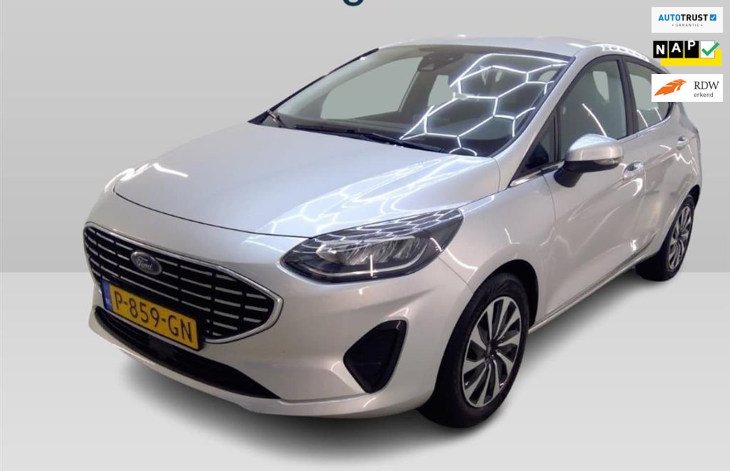 Ford Fiesta - Ford Fiesta 1.0 EcoBoost Hybrid Titanium 125 pk | 2022 - AutoWereld.nl