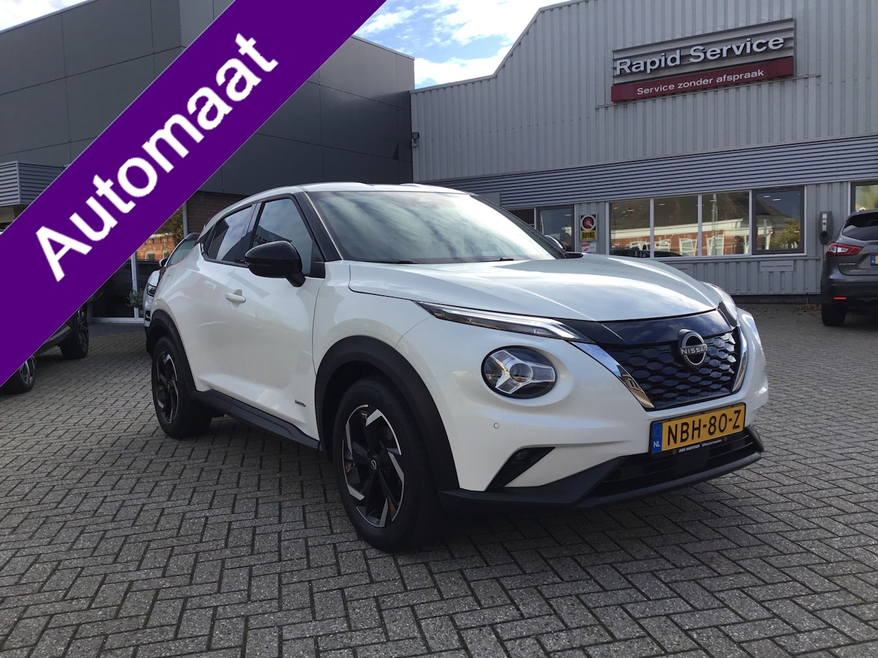 Nissan Juke - 1.6 HEV DCT N-Connecta Park&Ride Cold Pack - AutoWereld.nl