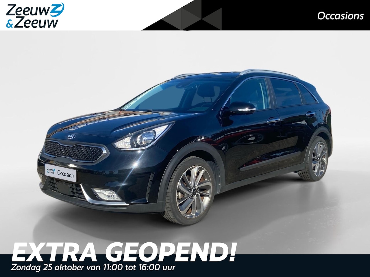 Kia Niro - 1.6 GDi Hybrid Style Edition | Climate Control | Trekhaak | Navigatie | Parkeercamera | St - AutoWereld.nl