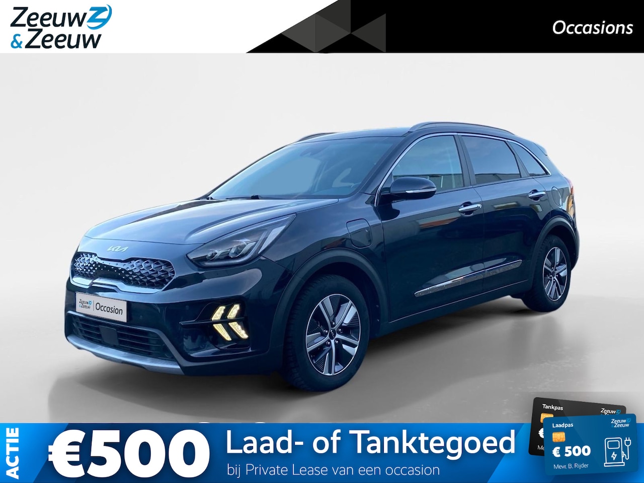 Kia Niro - 1.6 GDi PHEV DynamicPlusLine | Climate control | Leder | Stoel,- en stuurverwarming | Keyl - AutoWereld.nl