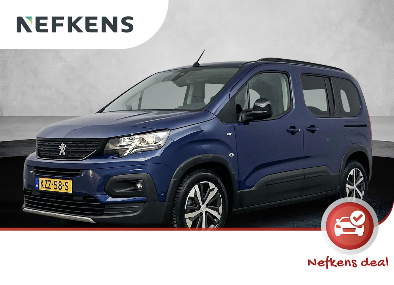 Peugeot e-Rifter - EV Active Pack 50 kWh Apple Carplay /Android auto| Camera |Dode hoeksensoren| Key Less Sta - AutoWereld.nl