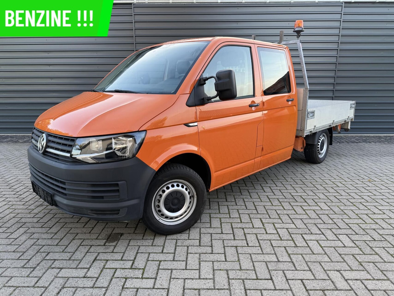 Volkswagen Transporter - 2.0 TSI Pick Up Open laadbak Airco Cruise - AutoWereld.nl